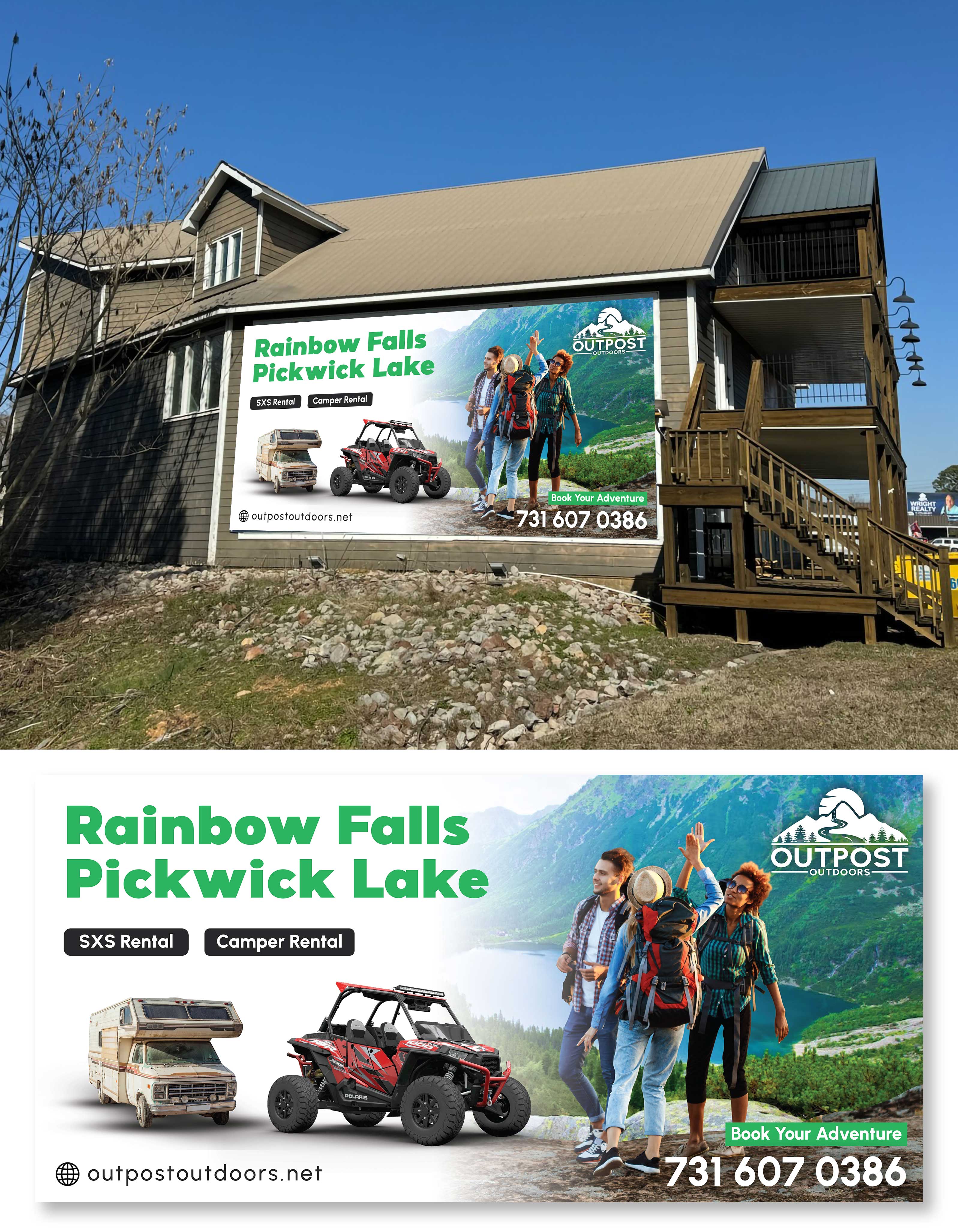 Graphic Design by Impressive Designs for The Outpost | Design #32454591