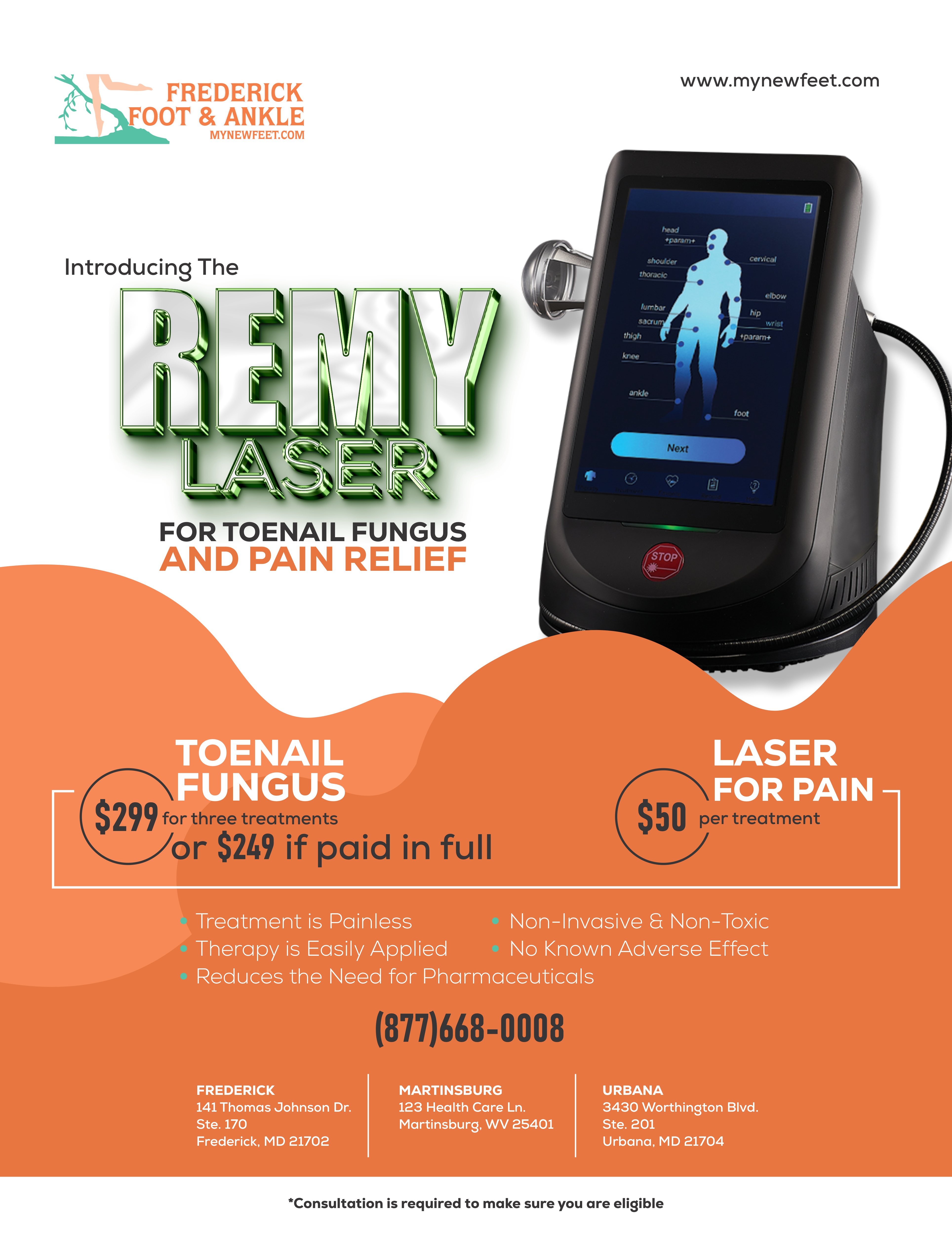 Flyer Design by dadaMEDIA for Frederick Foot & Ankle | Design #32450472