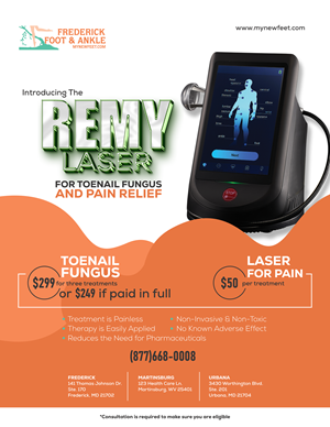 Flyer Design by dondhammie for Frederick Foot & Ankle | Design #32450472