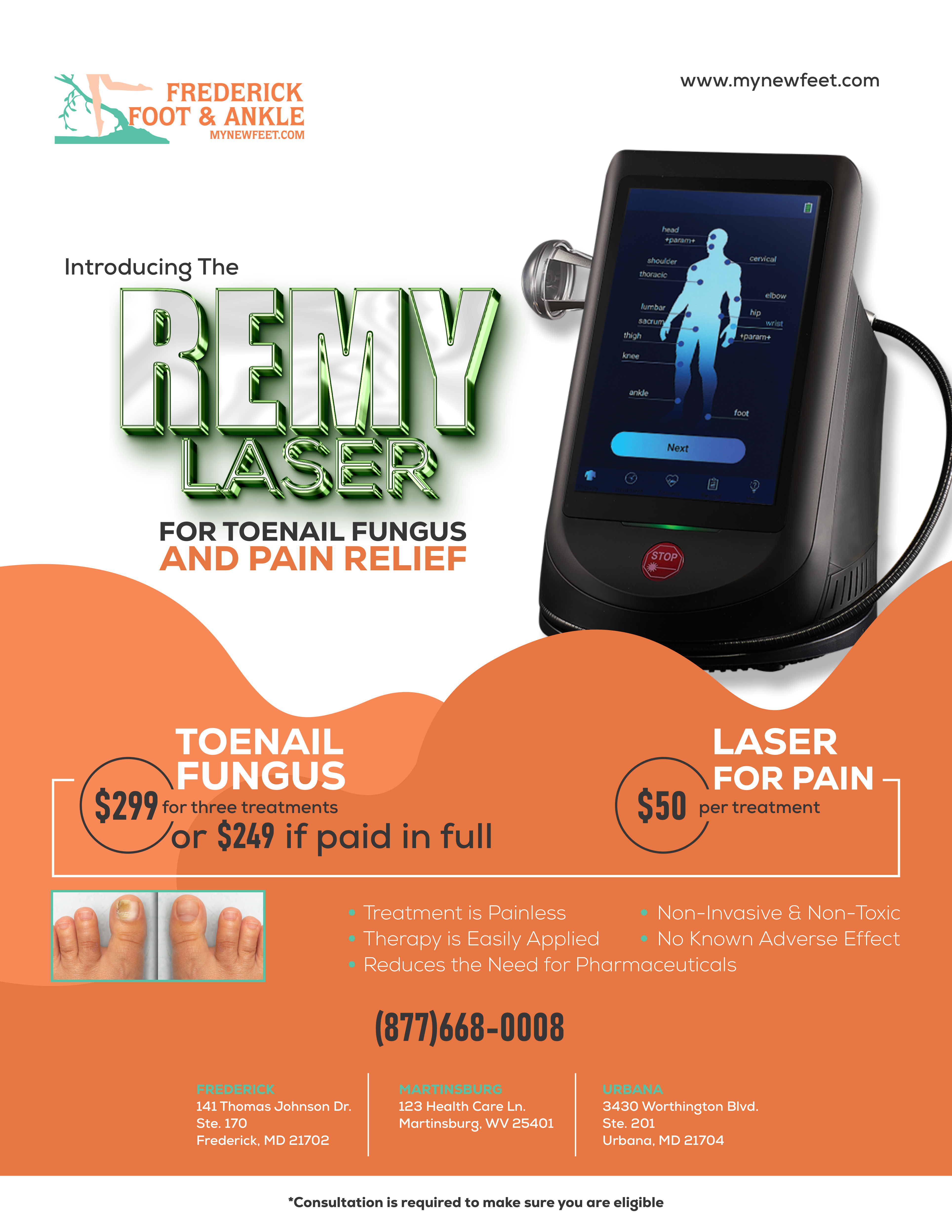 Flyer Design by dadaMEDIA for Frederick Foot & Ankle | Design #32450603