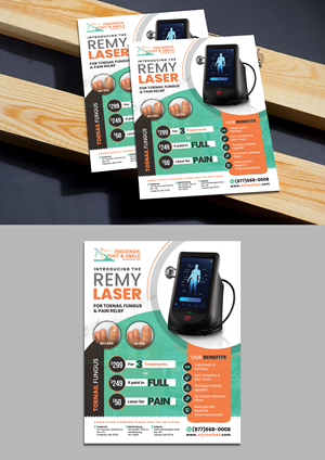 Diseño de Flyer por debdesign para Frederick Foot & Ankle | Diseño: #32446891