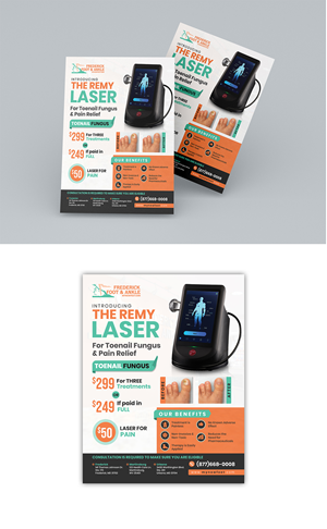 Diseño de Flyer por debdesign para Frederick Foot & Ankle | Diseño: #32448272