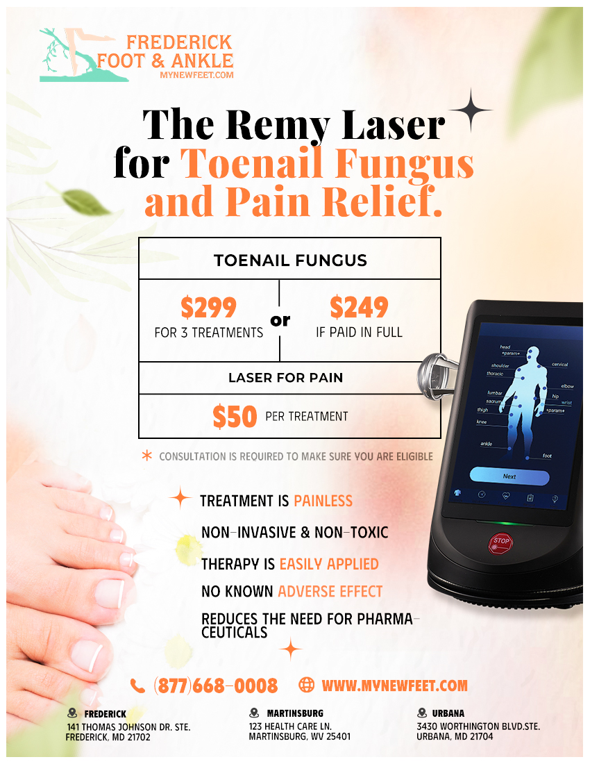 Flyer Design by Ngoc Pen for Frederick Foot & Ankle | Design #32447717