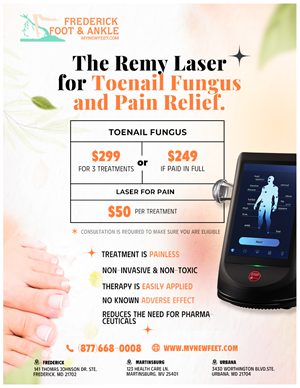 Flyer Design by Ngoc Pen for Frederick Foot & Ankle | Design: #32447717