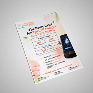 Flyer Design by Ngoc Pen for Frederick Foot & Ankle | Design: #32447718