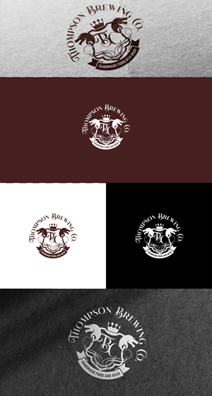 Logo Design by END™ for Thompson Brewing Co | Design: #32445883