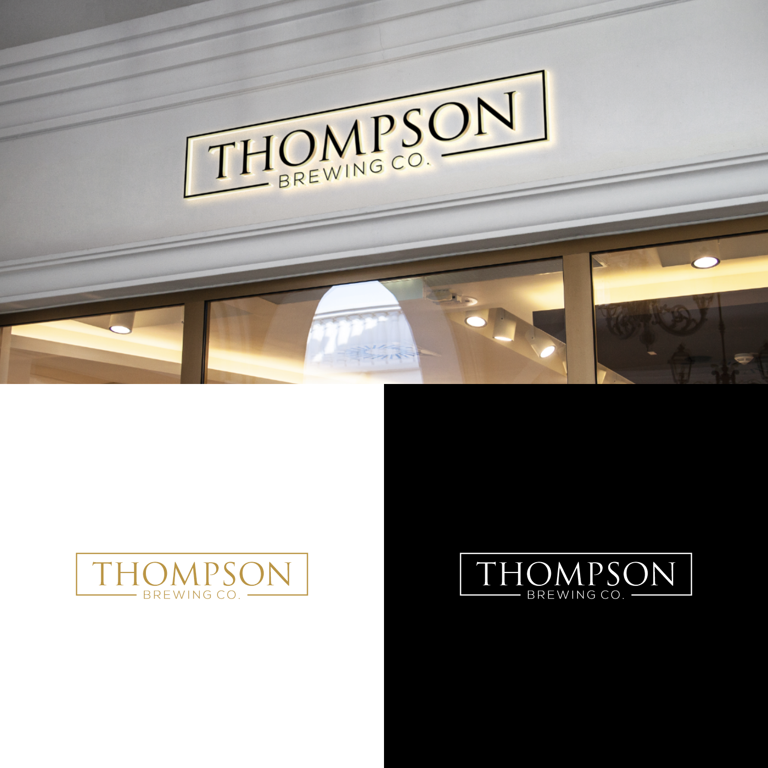 Logo Design by Kenshin777 for Thompson Brewing Co | Design #32536736