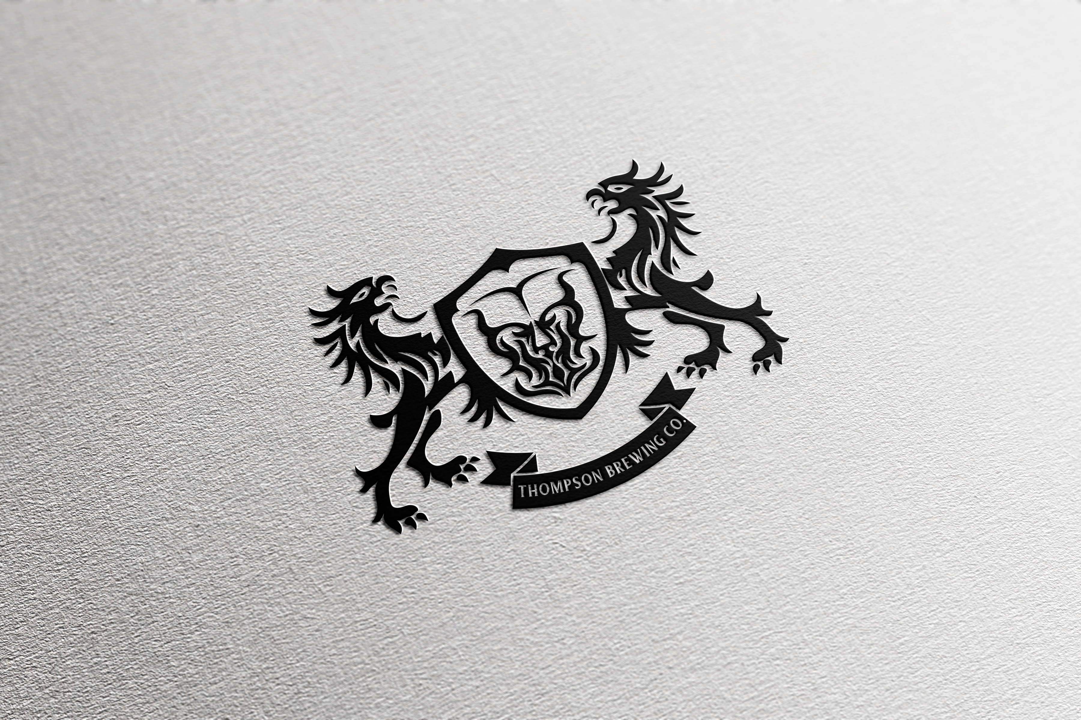 Logo Design by Tube light for Thompson Brewing Co | Design #32499336