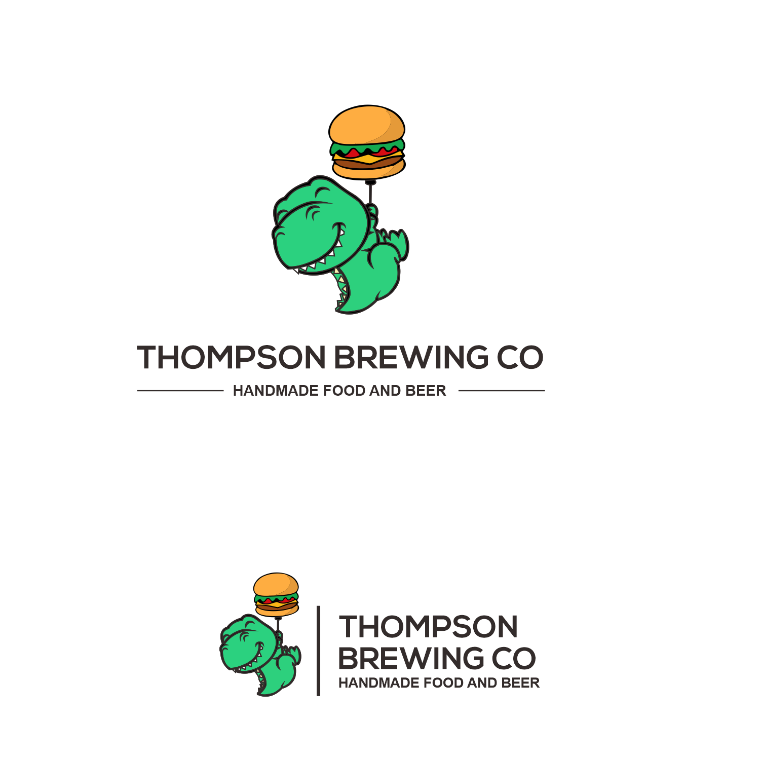 Logo-Design von Frata_Design für Thompson Brewing Co | Design #32575961