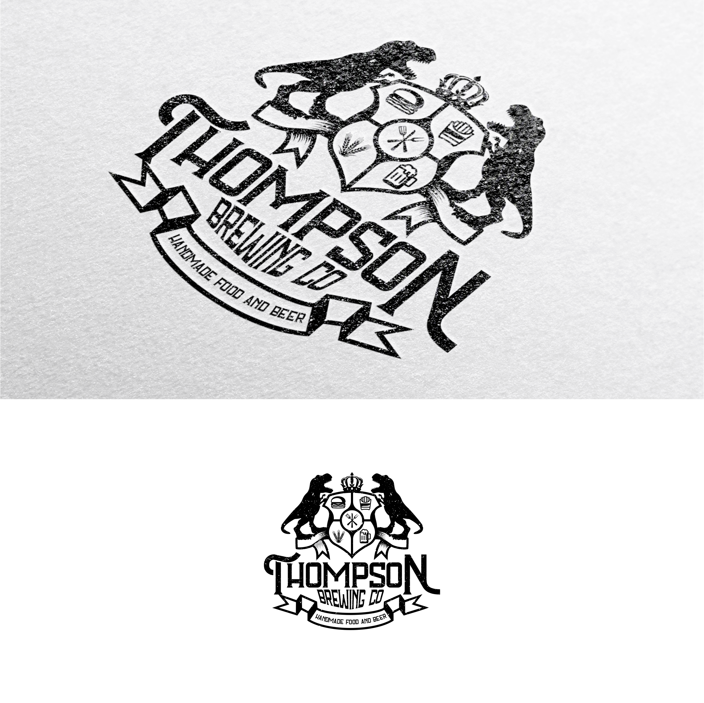 Logo Design by R5 Designer for Thompson Brewing Co | Design #32549749