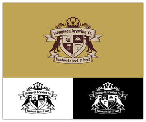 Logo Design by BT Designs for Thompson Brewing Co | Design: #32517644