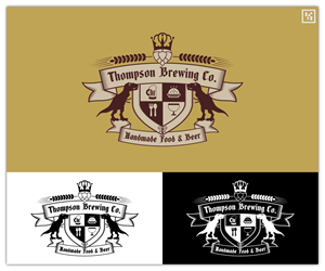 Logo Design by BT Designs for Thompson Brewing Co | Design: #32547681