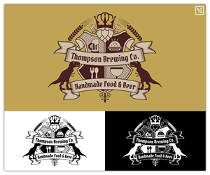 Logo Design by BT Designs for Thompson Brewing Co | Design: #32568228