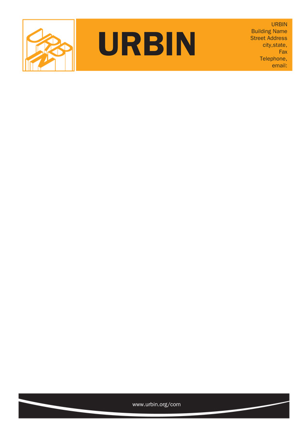 Stationery Design by Elkana Letting for Urbin | Design #3158811