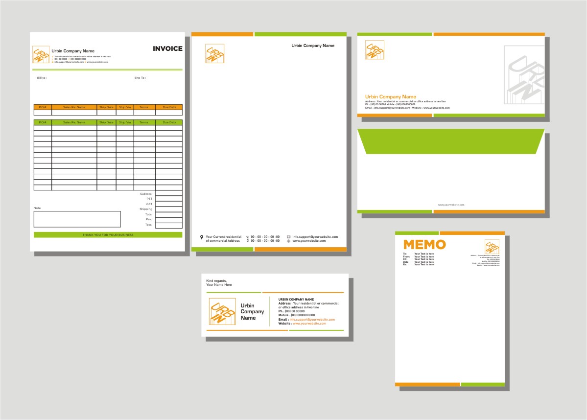 Stationery Design by INDIAN_Ashok for Urbin | Design #3124542