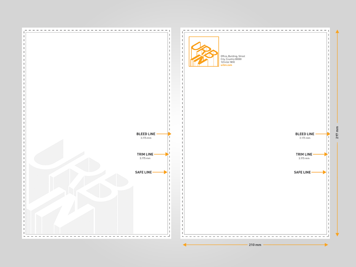 Diseño de Papelería por Cyanide Designz para Urbin | Diseño #3163246