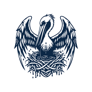 pelican t-shirt design