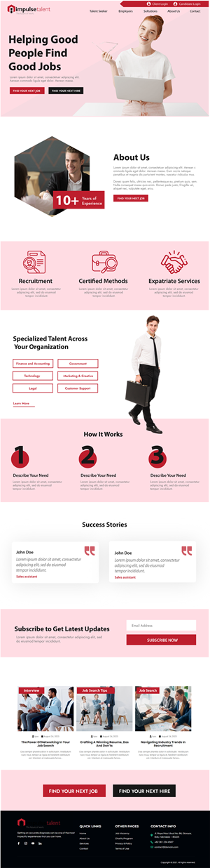Web Design by WahDesign for ONEELEVEN | Design: #32453465