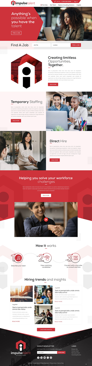 Web Design by pb for ONEELEVEN | Design: #32456323