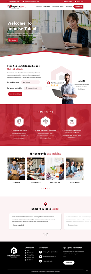 Web Design by pb for ONEELEVEN | Design: #32456325