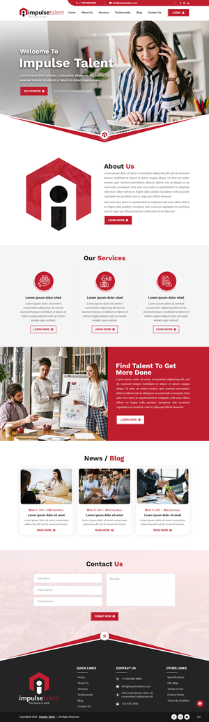 Web Design by pb for ONEELEVEN | Design: #32456327