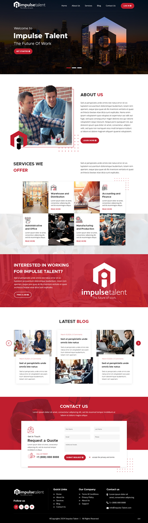 Web Design by pb for ONEELEVEN | Design: #32456328