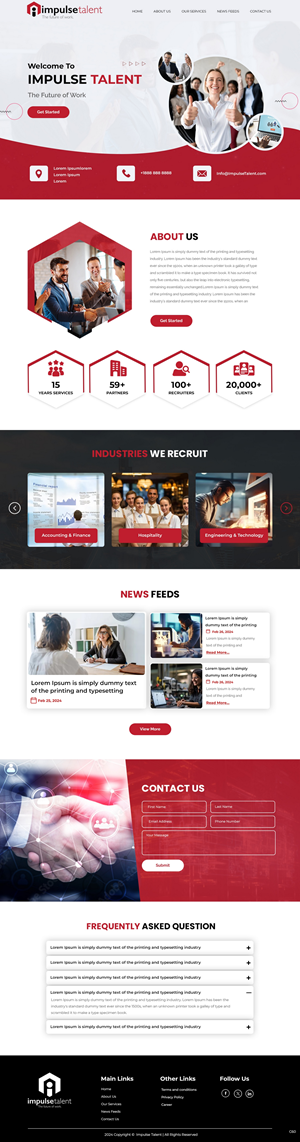 Web Design by pb for ONEELEVEN | Design: #32456339