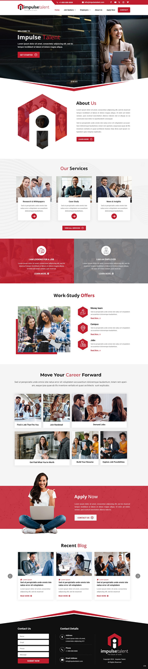 Web Design by pb for ONEELEVEN | Design: #32456341
