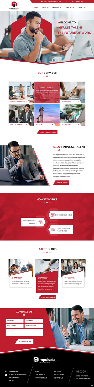 Web Design by pb for ONEELEVEN | Design: #32456343