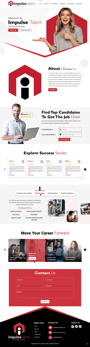 Web Design by pb for ONEELEVEN | Design: #32456354