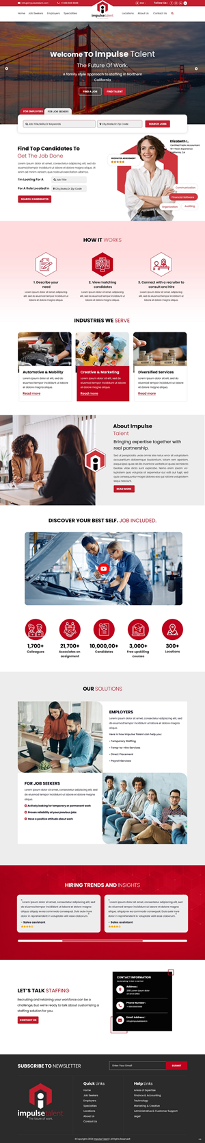 Web Design by pb for ONEELEVEN | Design: #32463443