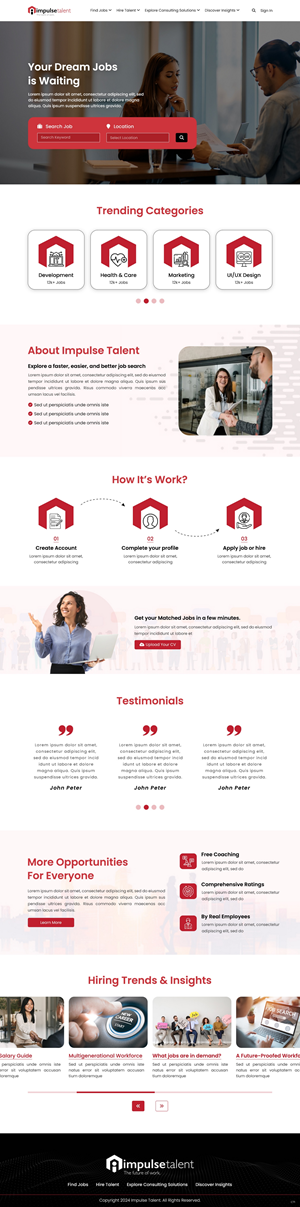 Web Design by pb for ONEELEVEN | Design: #32463447
