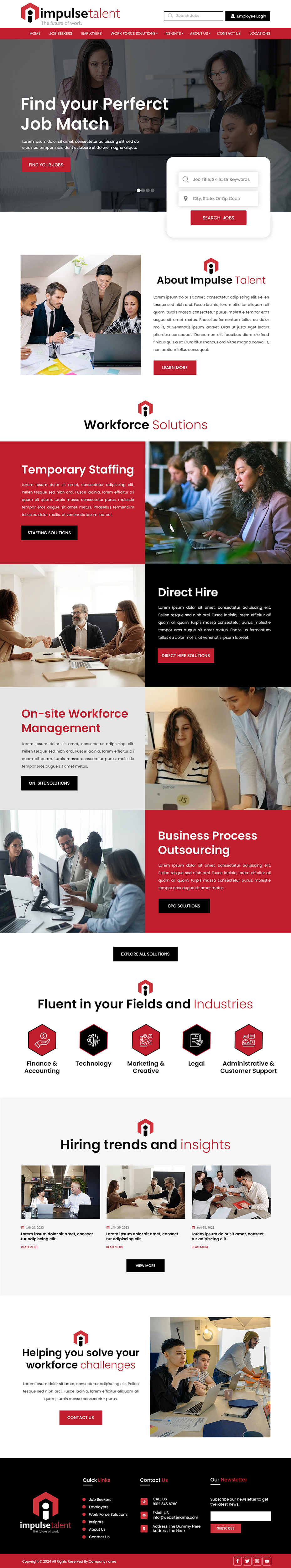 Web Design by Creations Box 2015 for ONEELEVEN | Design #32454147