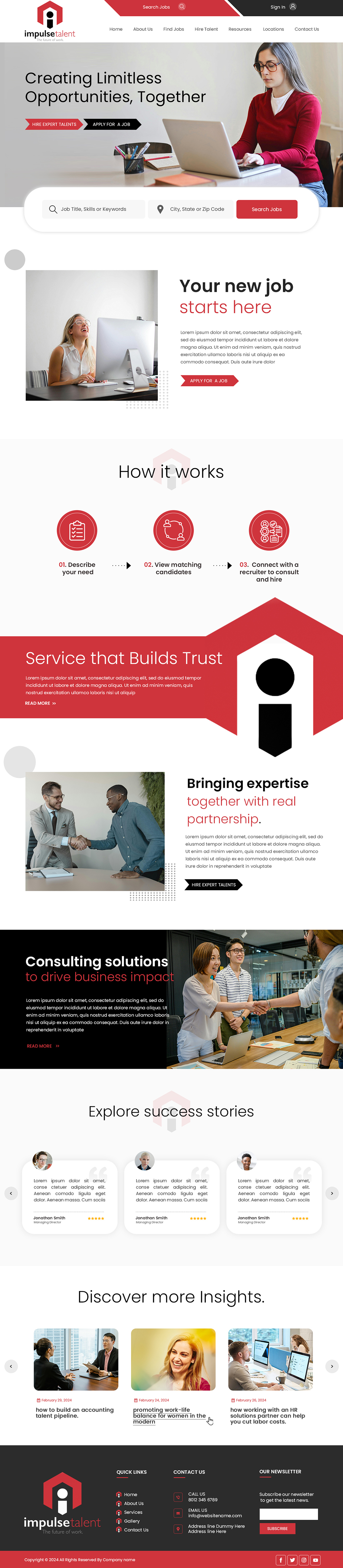 Web Design by Creations Box 2015 for ONEELEVEN | Design #32454153