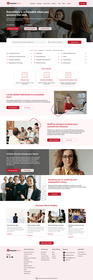 Web Design by Taufik H for ONEELEVEN | Design: #32463035