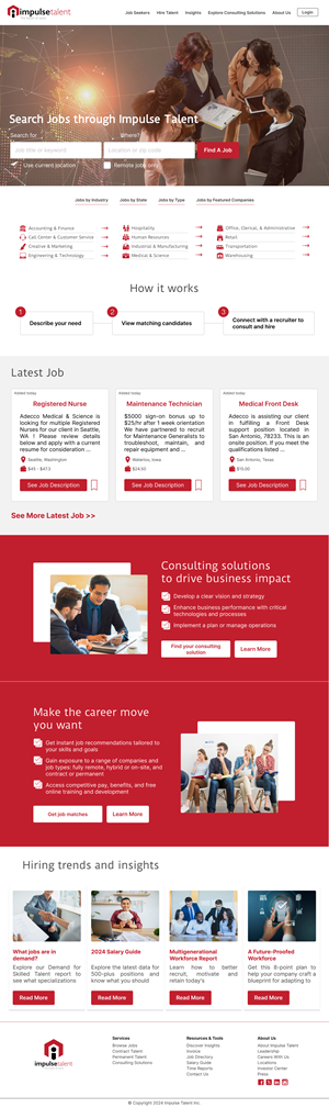 Web Design by Taufik H for ONEELEVEN | Design: #32463227