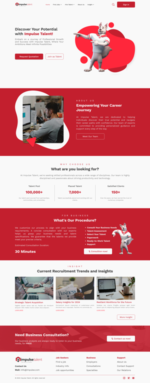Web Design by Taufik H for ONEELEVEN | Design: #32463284