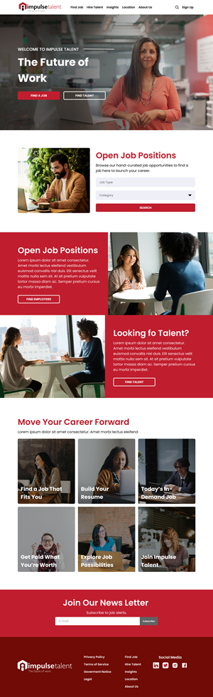 Web Design by Taufik H for ONEELEVEN | Design: #32463351