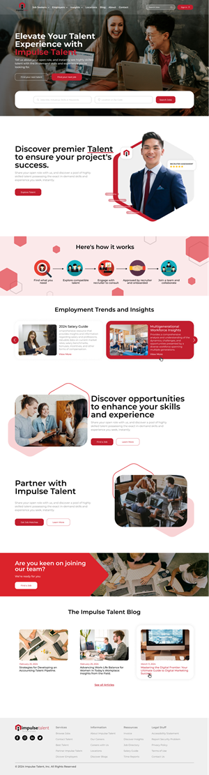Web Design by Taufik H for ONEELEVEN | Design: #32463378