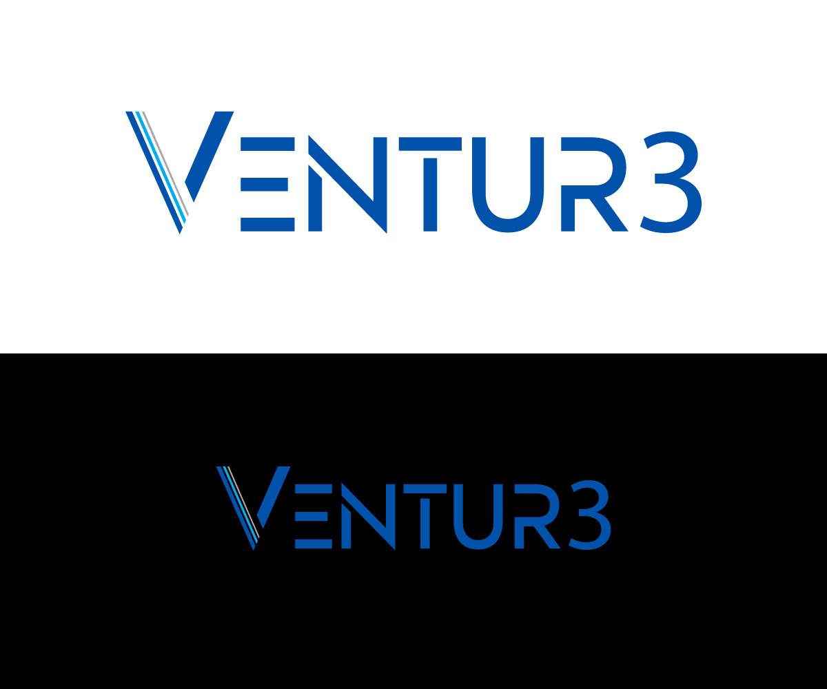 Logo Design by Kavth for Ventur3 | Design #32499058