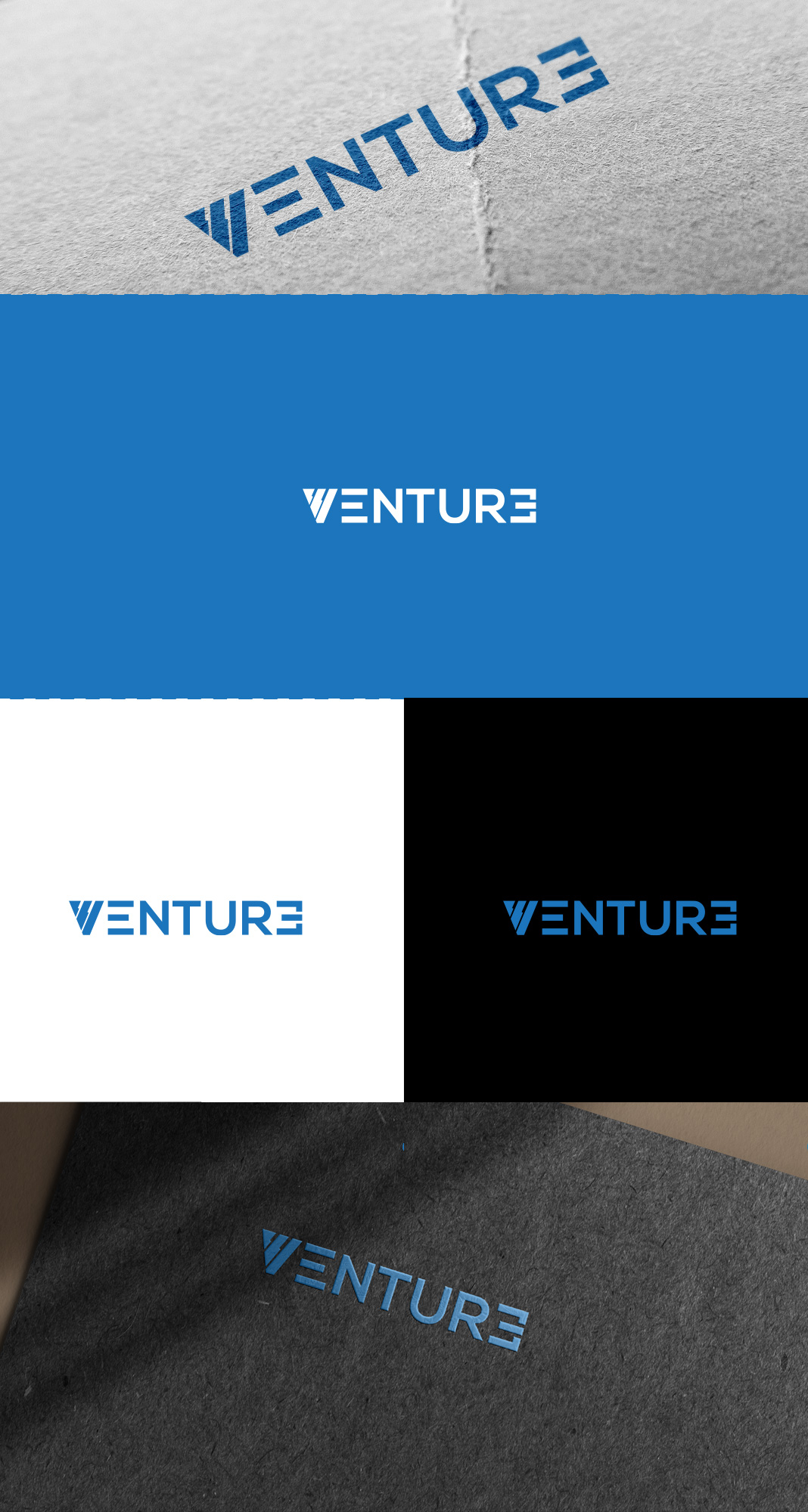 Logo Design by Gol D Roger™ for Ventur3 | Design #32453377