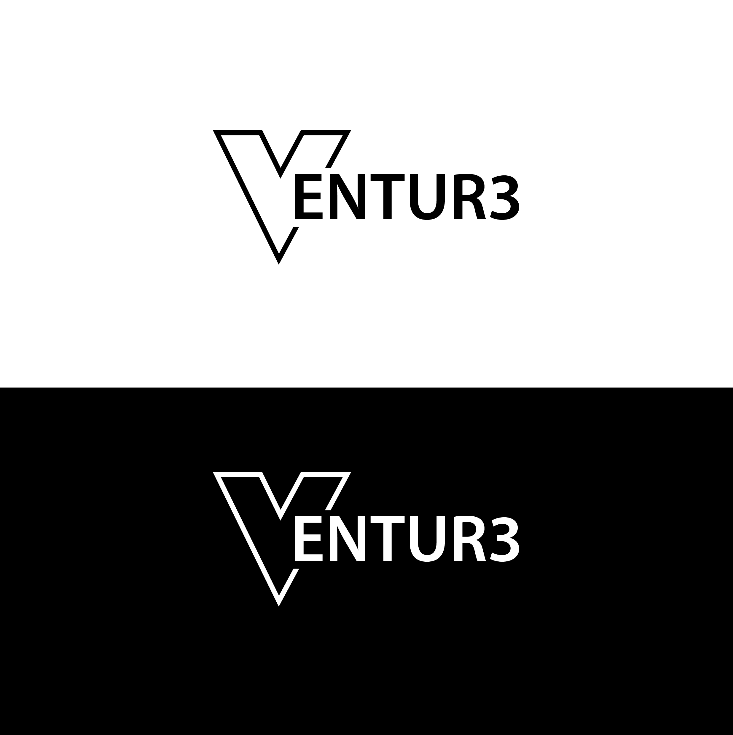 Logo Design by HoTA for Ventur3 | Design #32498887