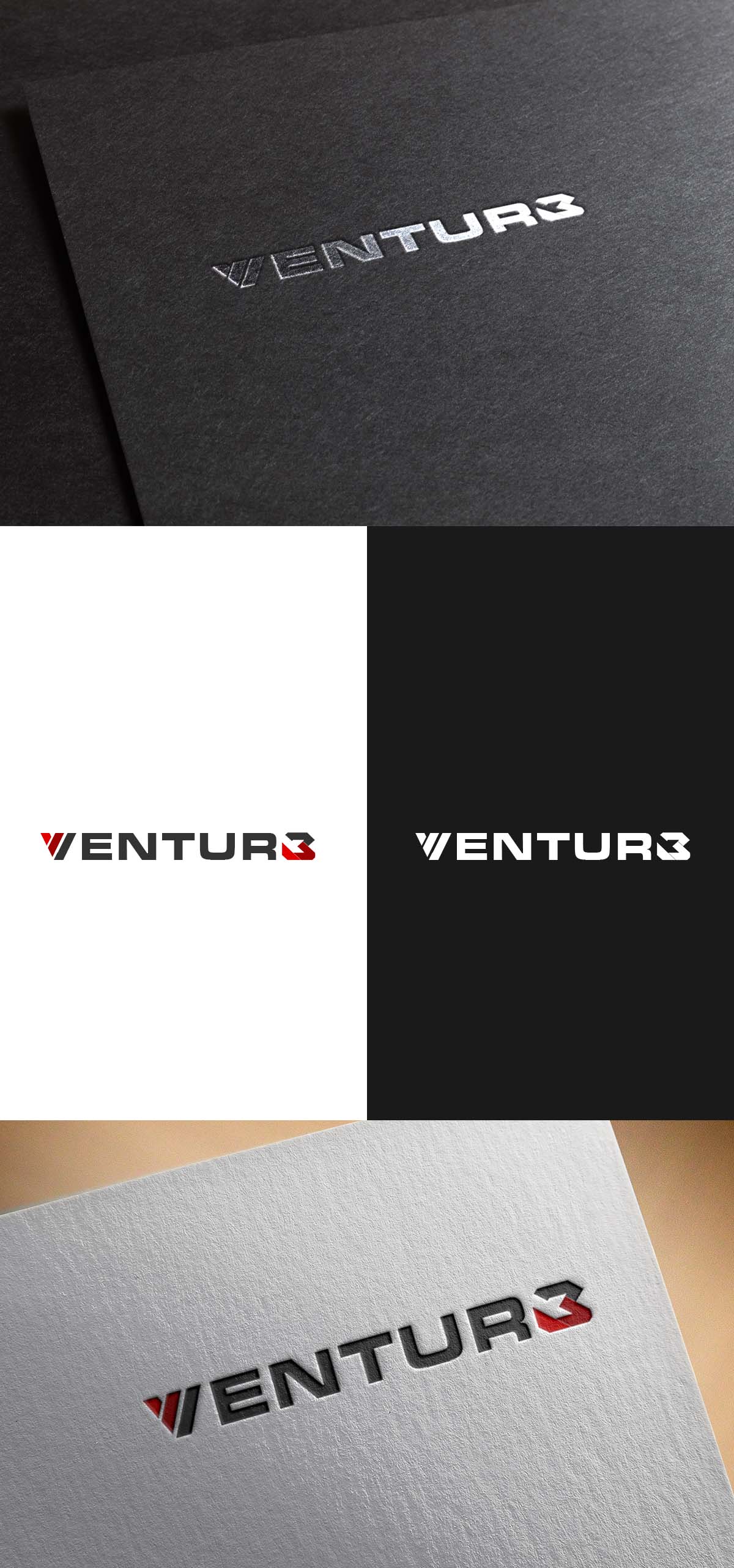 Logo Design by SR Creations. for Ventur3 | Design #32459890