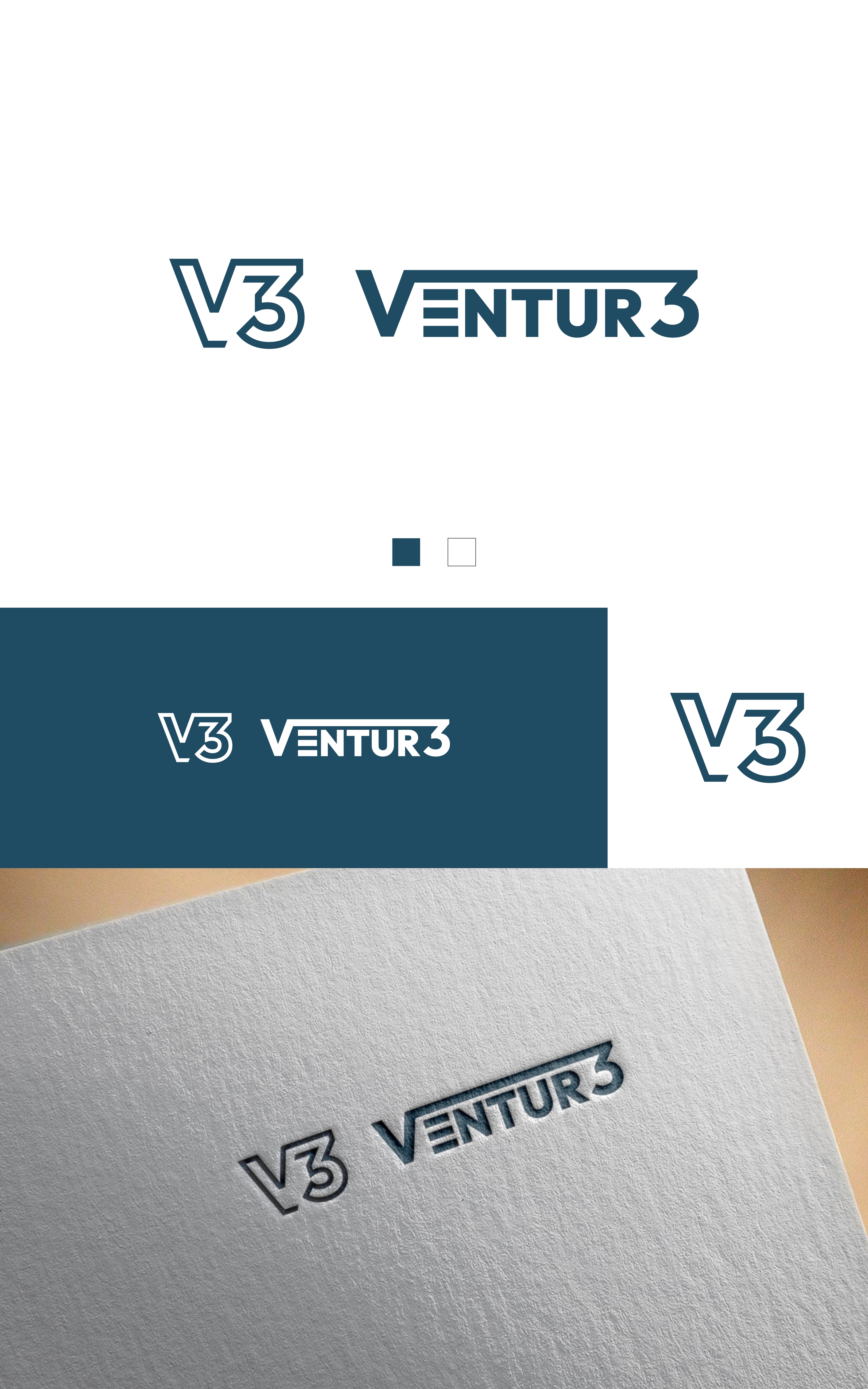 Logo Design by Dell_a.Design for Ventur3 | Design #32488772