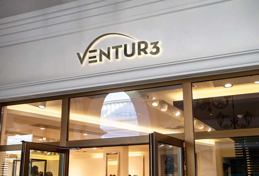 Logo Design by MVision for Ventur3 | Design #32466614