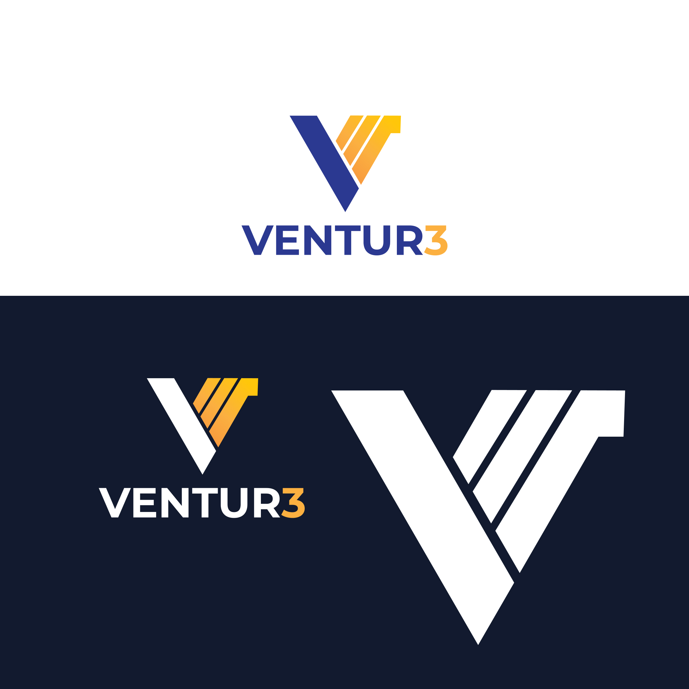 Logo Design by Finley Johnson for Ventur3 | Design #32497538