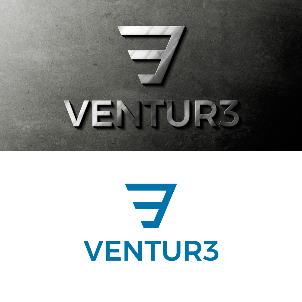 Logo Design by Znuj Esilas for Ventur3 | Design #32451669