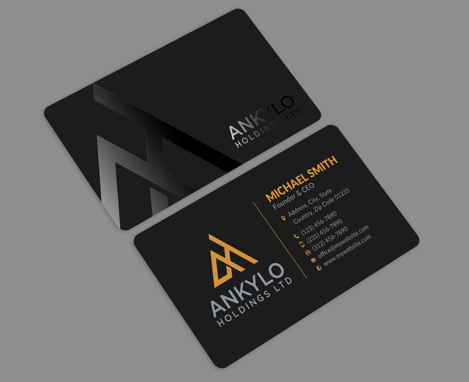 Business Card Design by Sun Moon Graphic Designer for this project | Design #32452387