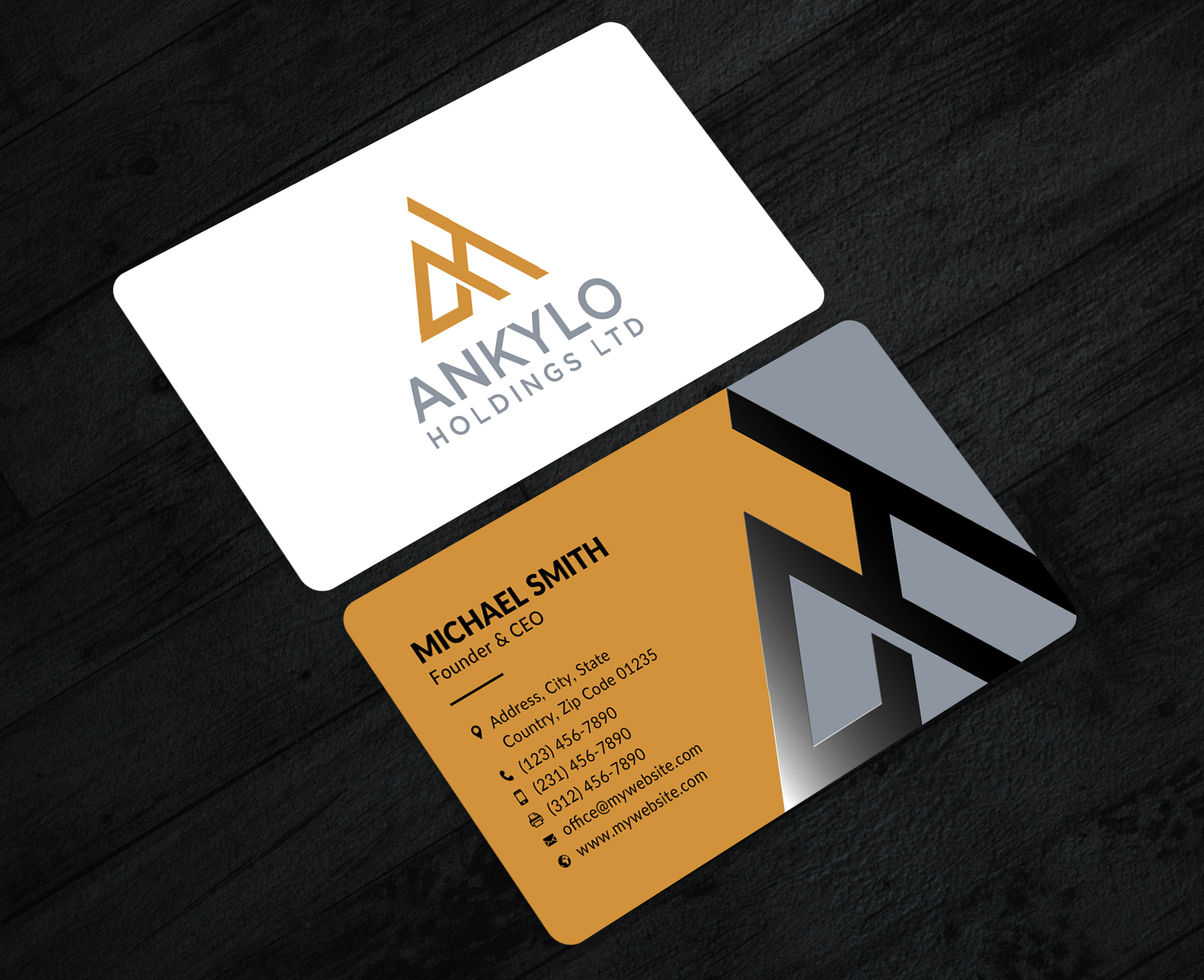 Business Card Design by Sun Moon Graphic Designer for this project | Design #32452388