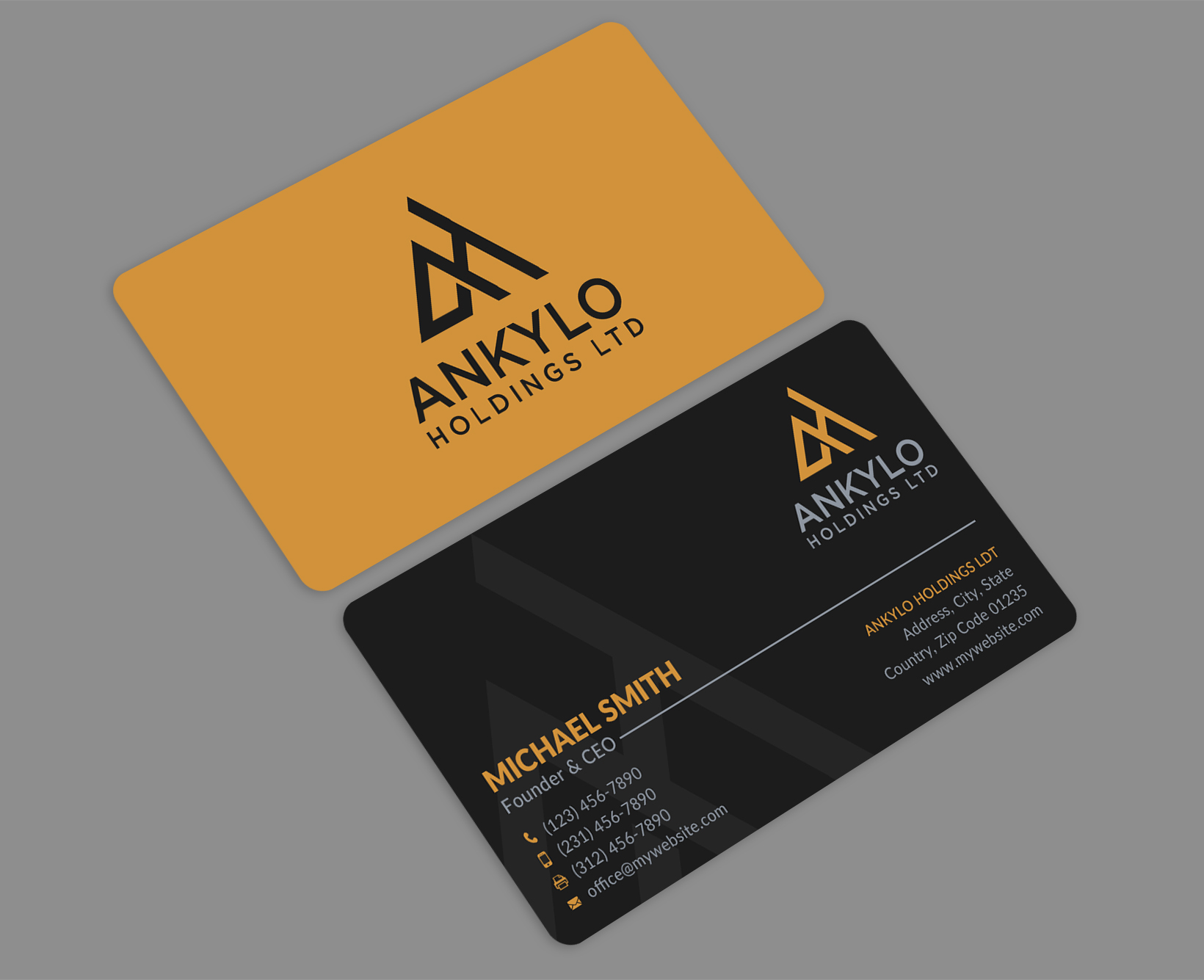 Business Card Design by Sun Moon Graphic Designer for this project | Design #32452390